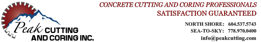 Concrete Cutting and Coring Professionals